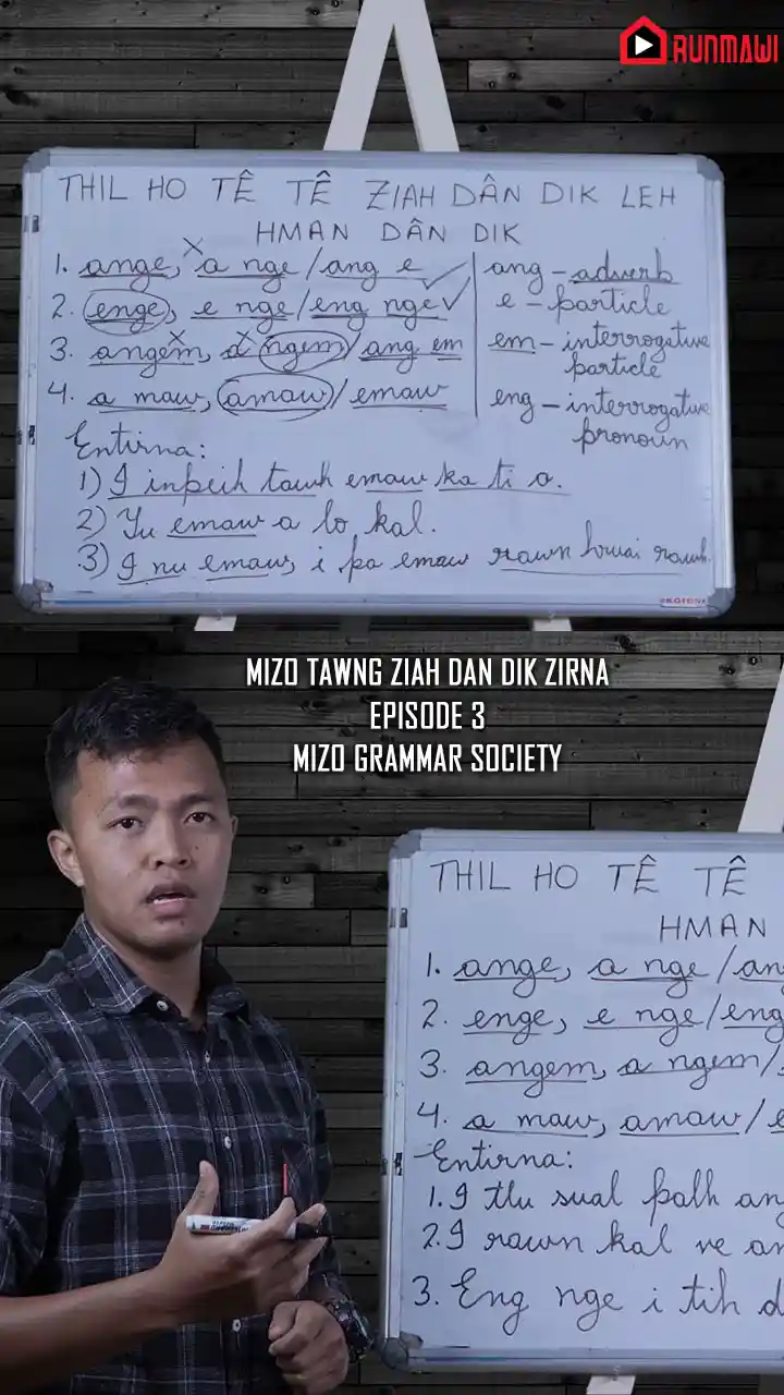 MIZO TAWNG ZIAH DAN DIK ZIRNA || EPISODE 3 || MIZO GRAMMAR SOCIETY