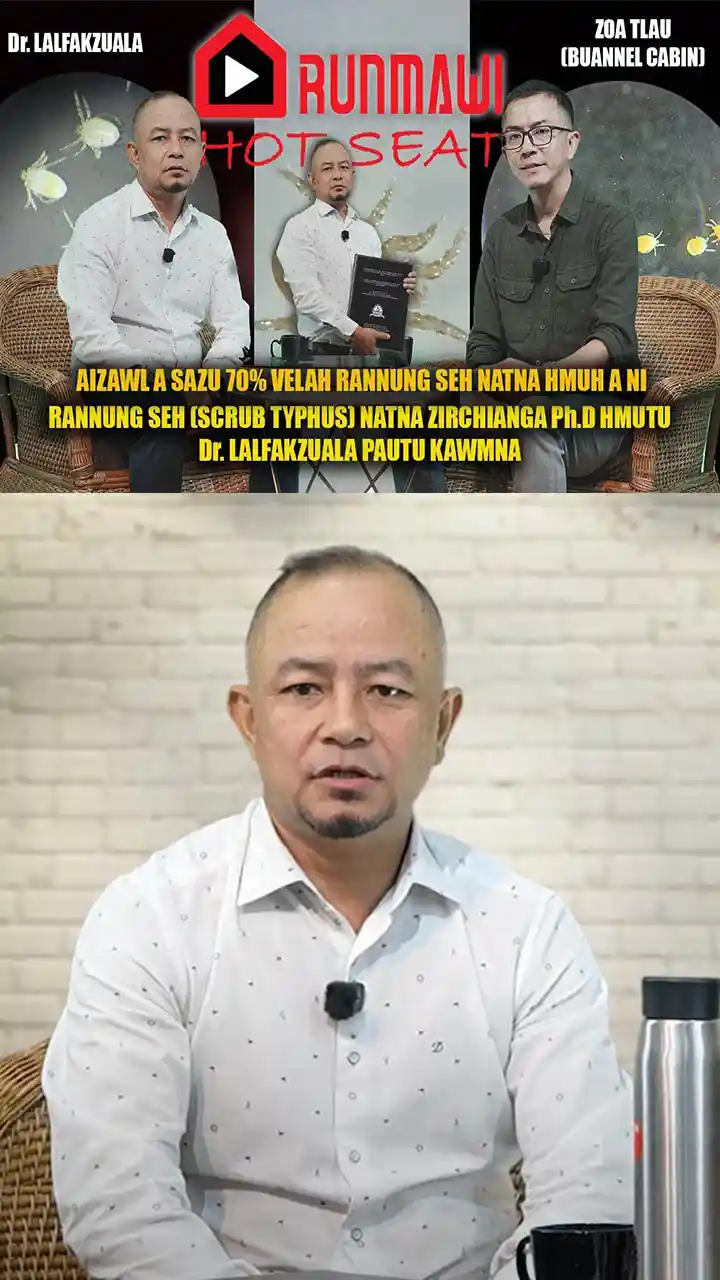 RANNUNG SEH (SCRUB TYPHUS) NATNA ZIRCHIANGA Ph.D Hmutu Dr. LALFAKZUALA