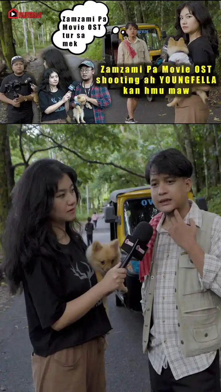 ZAMZAMI PA MOVIE || OST SHOOTING NA AH || YOUNGFELLA KAN HMU MAW?