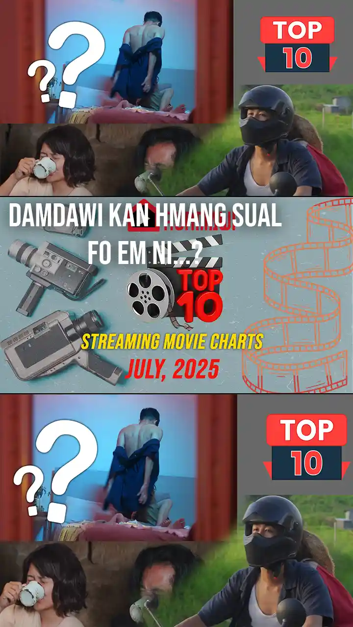 A hot hot en a hlawh reng em?? | Runmawi Movie July Streaming Charts Top 10
