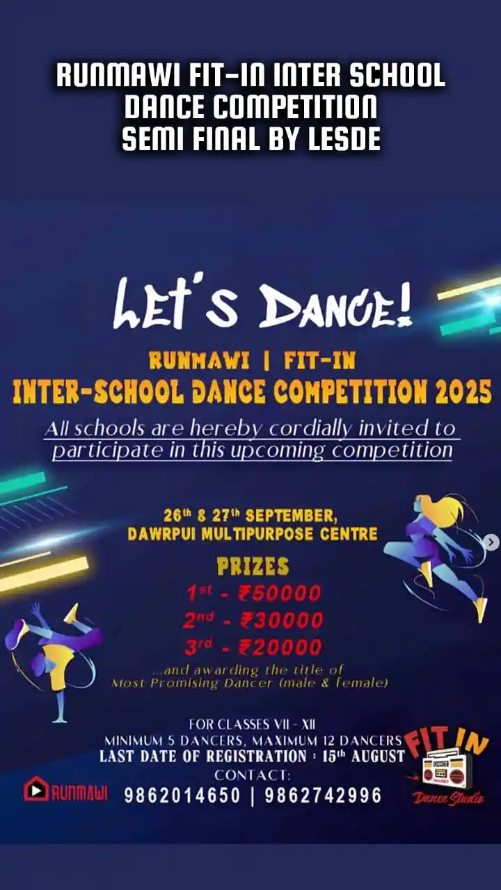 RUNMAWI FIT-IN INTER SCHOOL DANCE COMPETITION || SEMI FINAL BY LESDE