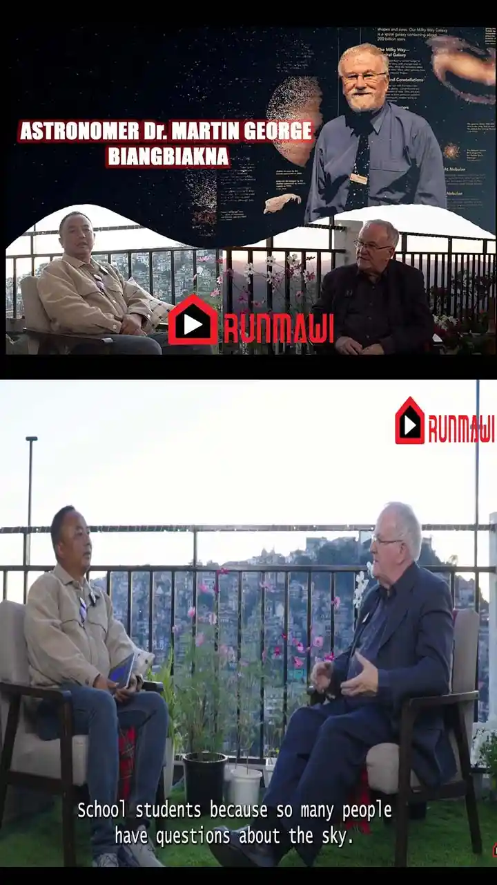 ASTRONOMER Dr. MARTIN GEORGE